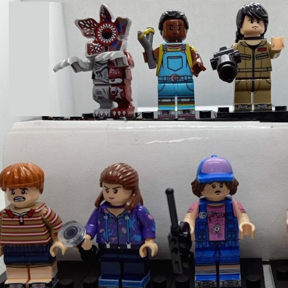 Stranger Things custom minifigures set B of 7 based on season 2